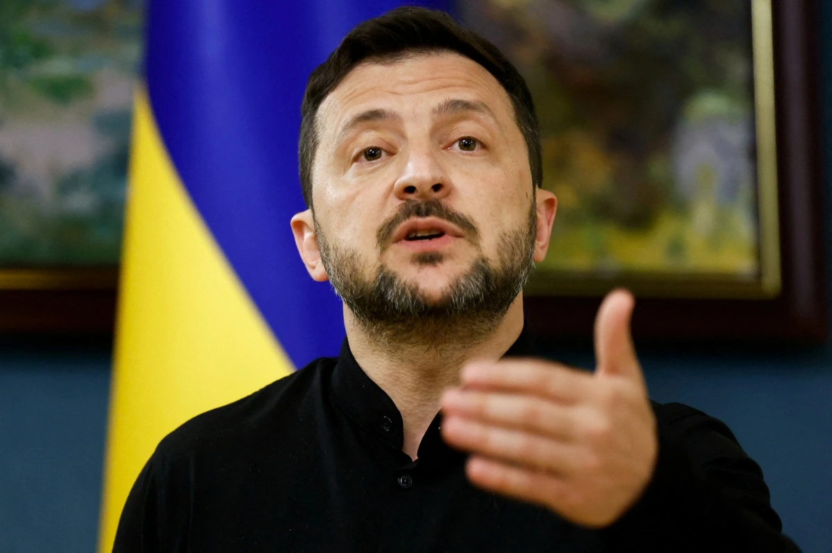 Tổng thống Ukraine Volodymyr Zelensky. Ảnh: Reuters