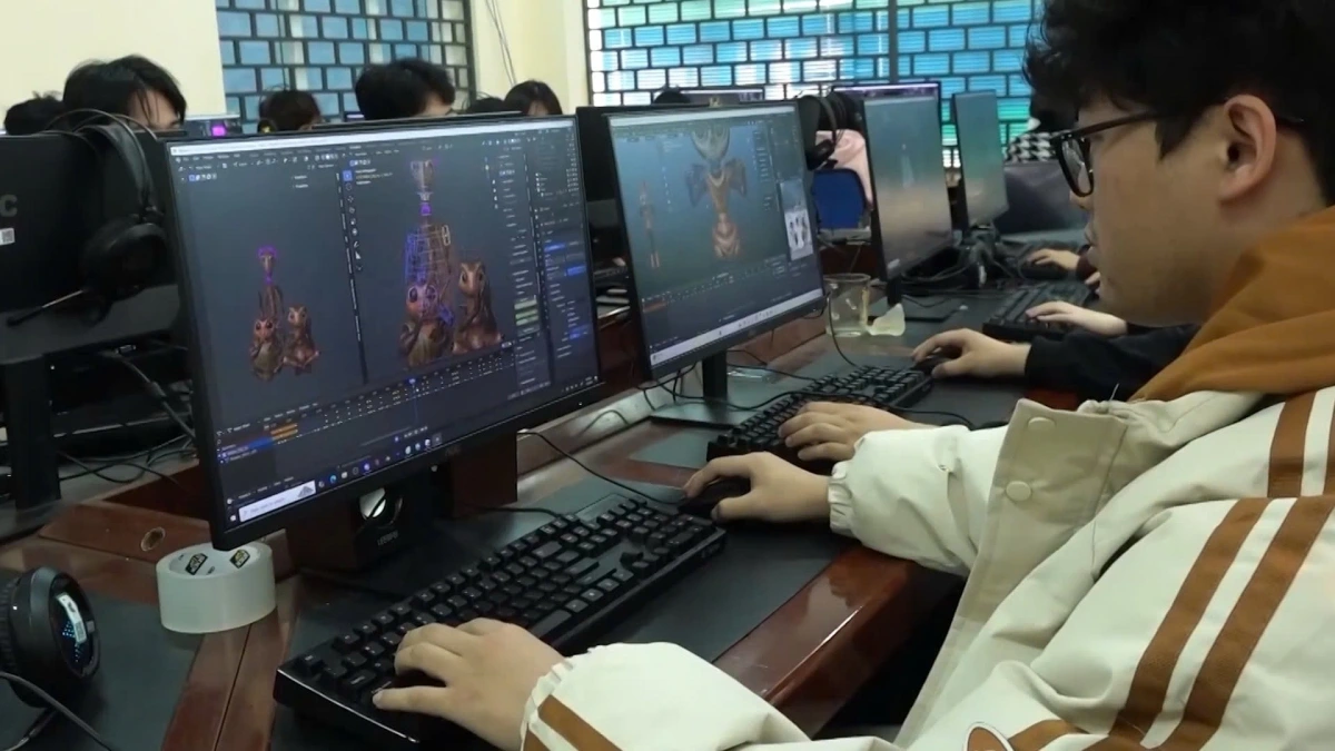 Sinh viên trực tiếp tham gia quá trình sản xuất phim điện ảnh "Dế Mèn"