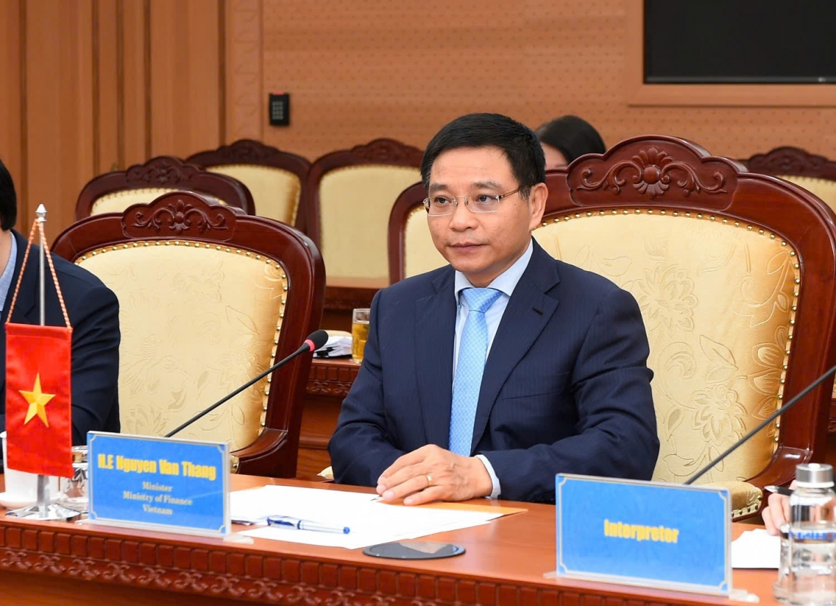 Bộ trưởng Bộ Tài chính Nguyễn Văn Thắng