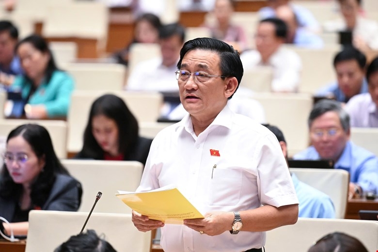 Đại biểu Trần Quốc Tuấn (đoàn Trà Vinh). Ảnh: Quốc hội