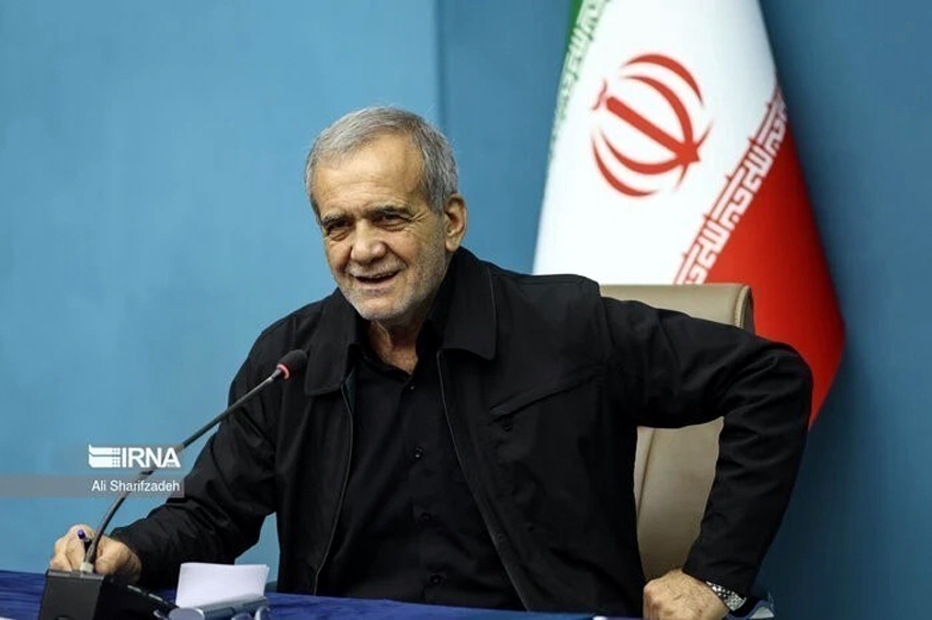 Tổng thống Iran Masoud Pezeshkian - Ảnh: IRNA/TTXVN