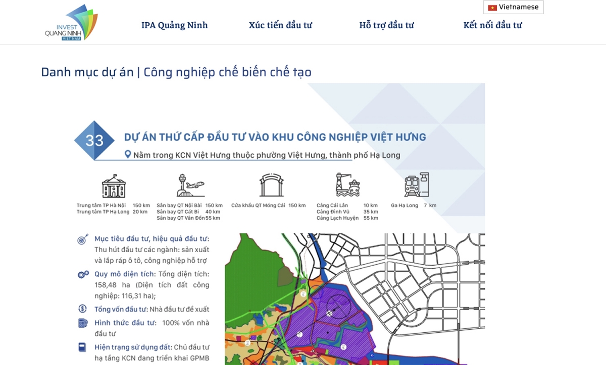 Cổng thông tin xúc tiến đầu tư tỉnh Quảng Ninh sẽ được nâng cấp ứng dụng AI trong tương tác với nhà đầu tư