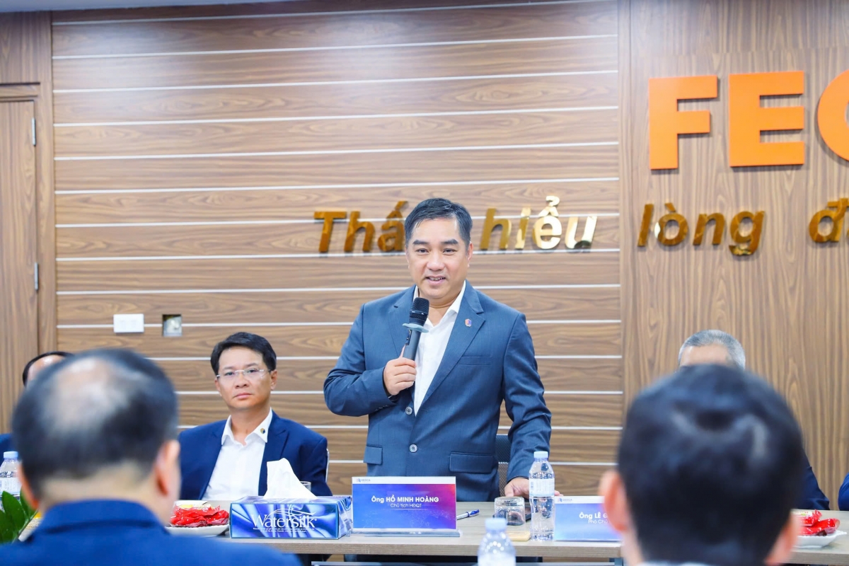 Ông Hồ Minh Hoàng - Chủ tịch HĐQT Tập đoàn Đèo Cả nhấn mạnh việc ký kết chỉ là bước khởi đầu để chính thức ghi nhận sự hợp tác.