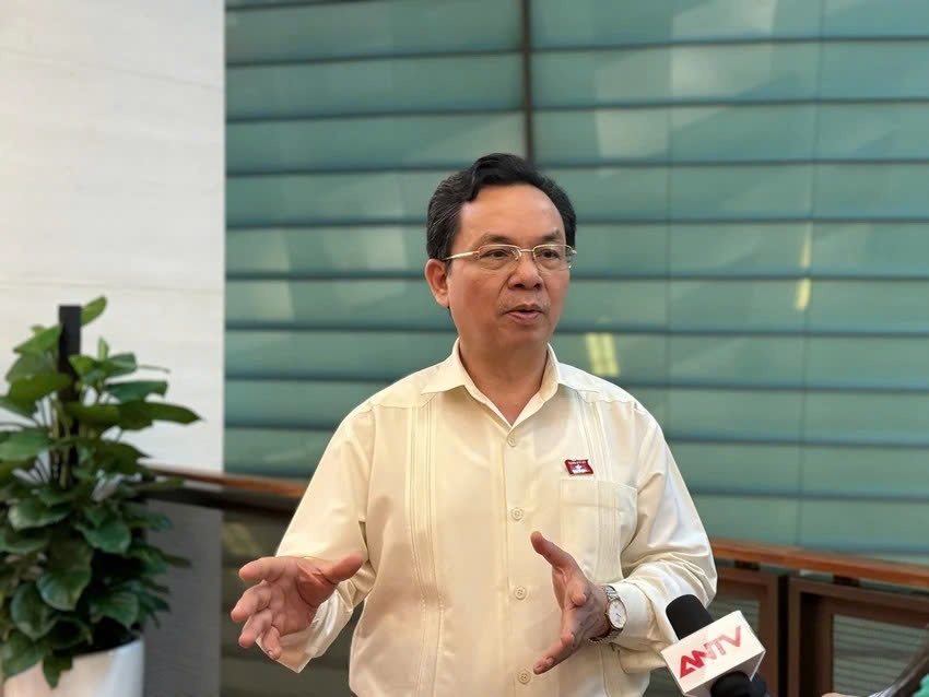 Đại biểu Quốc hội Hoàng Văn Cường (đoàn TP Hà Nội).