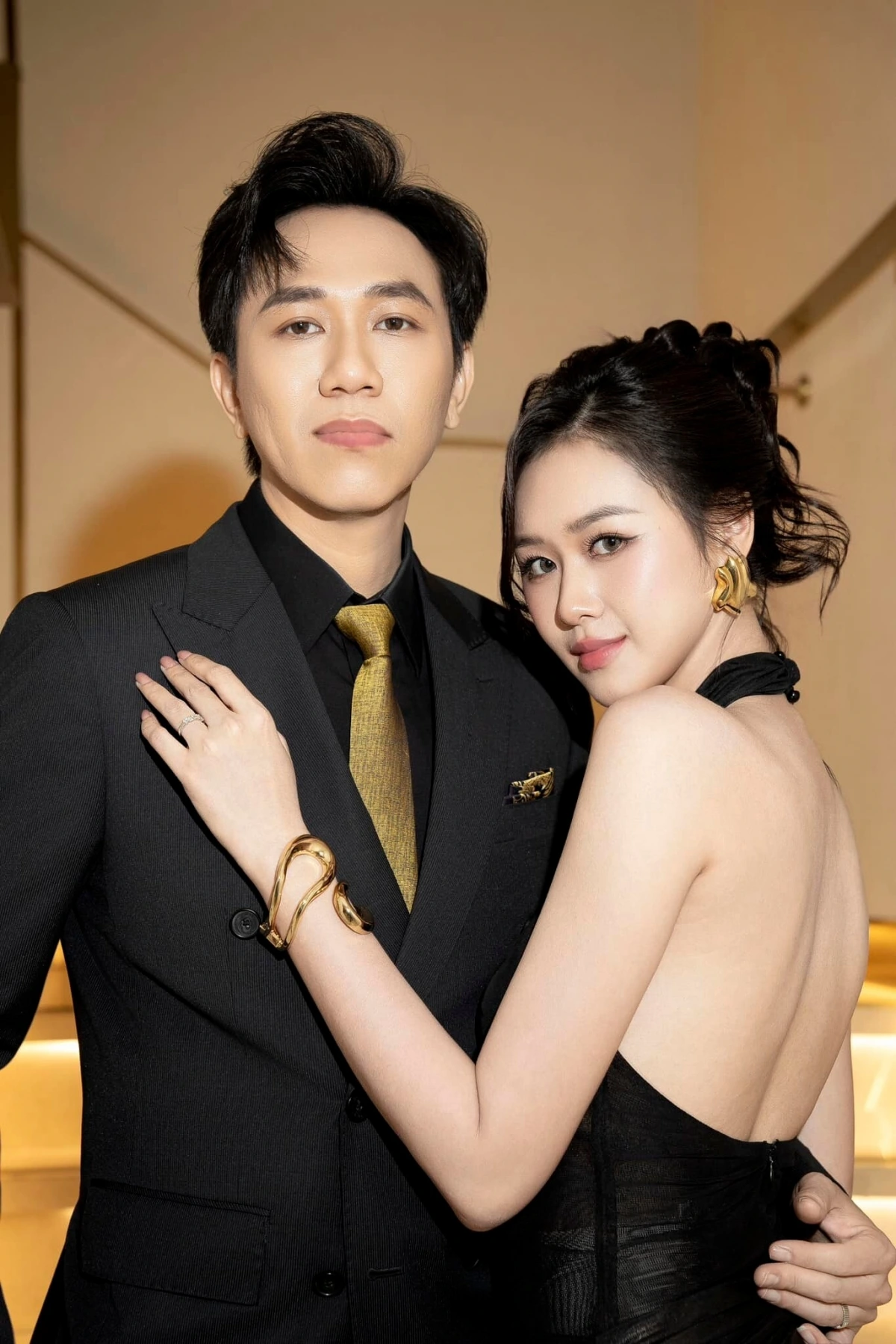 Anh Phạm và chồng - diễn viên Anh Đức