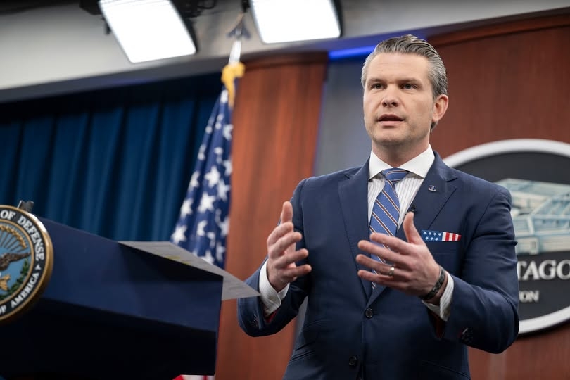 Bộ trưởng Quốc phòng Mỹ Pete Hegseth. Ảnh: CNN