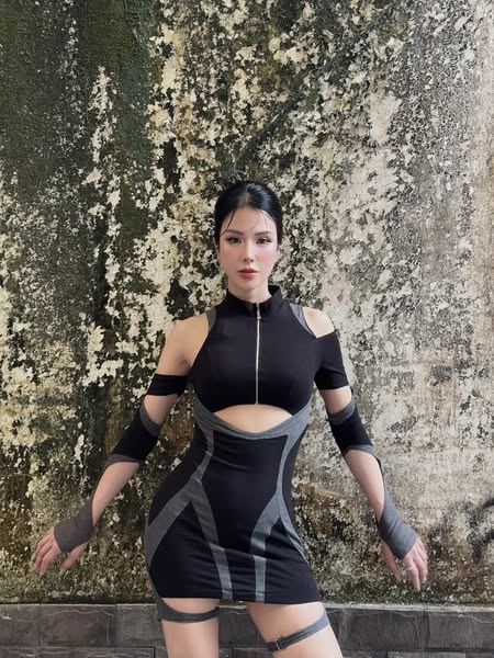 Diệp Lâm Anh diện trang phục cá tính trong loạt ảnh mới.