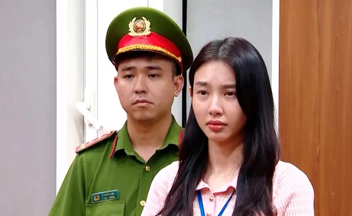 Hoa hậu Nguyễn Thúc Thùy Tiên bị khởi tố tội Lừa dối khách hàng. (Ảnh: VTV)