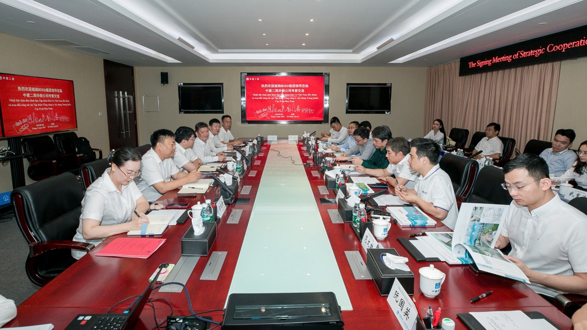 Đèo Cả và Cục 2 Tập đoàn Xây dựng Trung Quốc hợp tác đào tạo nhân lực chất lượng cao