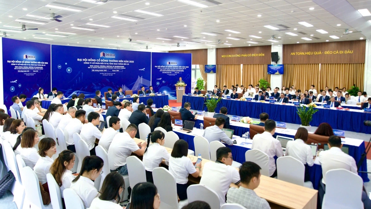 Ngày 23/5, tại Đà Nẵng, Công ty CP Đầu tư Hạ tầng giao thông Đèo Cả (Mã chứng khoán: HHV) đã tổ chức Đại hội đồng cổ đông thường niên năm 2025.