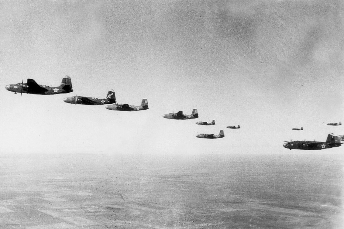 Máy bay ném bom A-20. Ảnh: Gateway to Russia