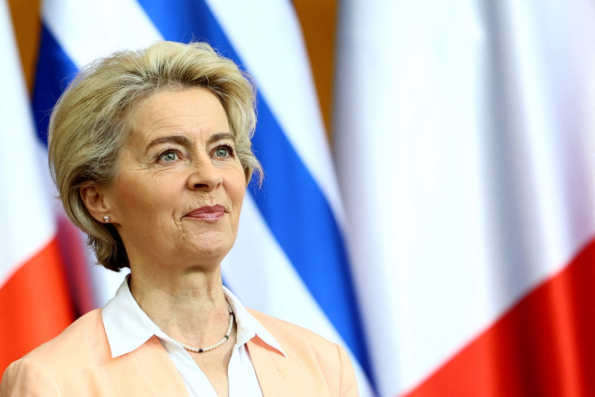 Chủ tịch Uỷ ban châu Âu Ursula von der Leyen. Ảnh: Reuters