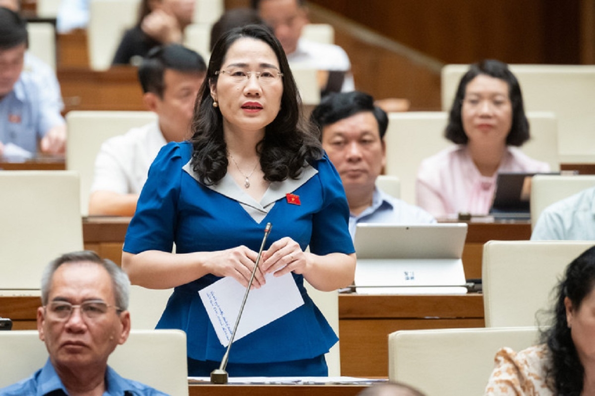 Đại biểu Nguyễn Thị Thủy, đoàn ĐBQH Bắc Kạn