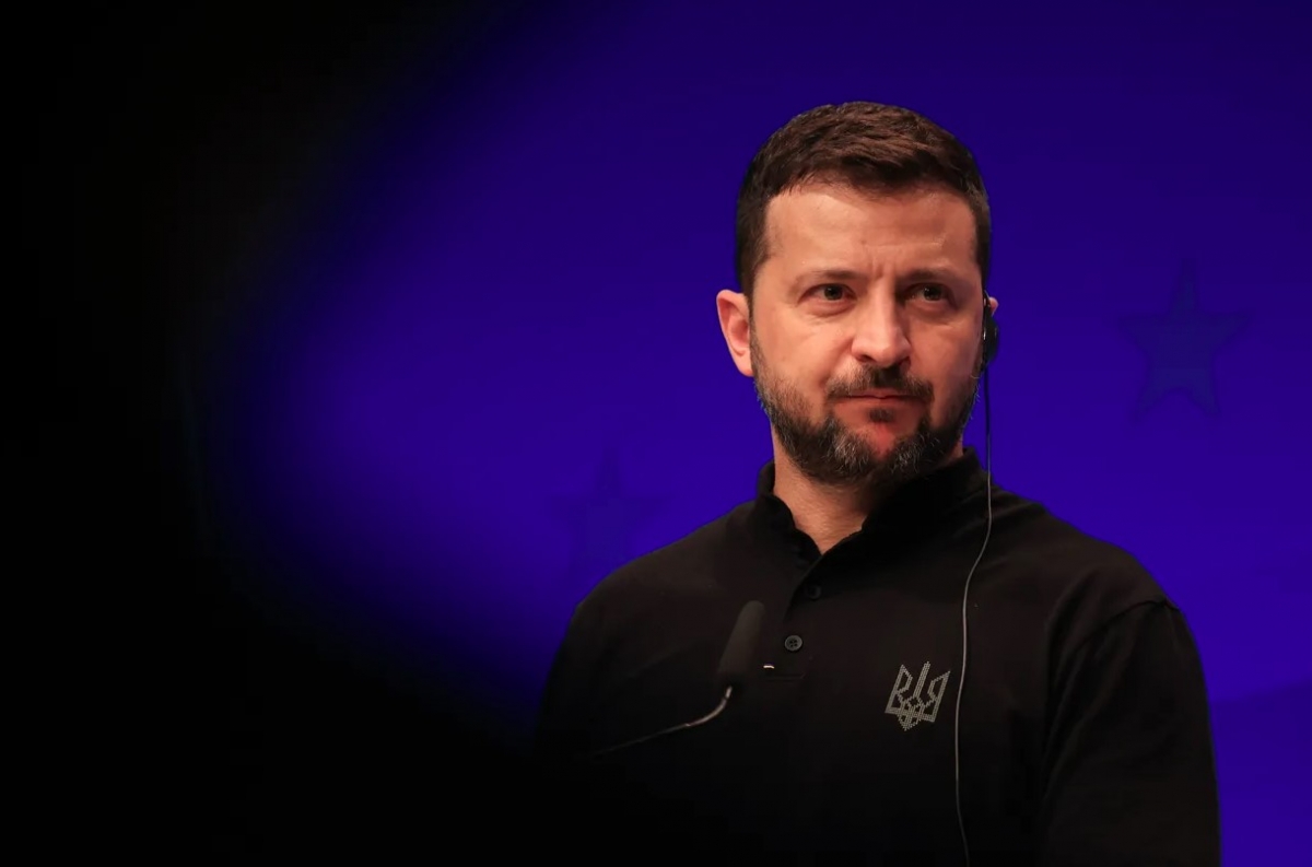 Ông Zelensky. Ảnh: Bloomberg