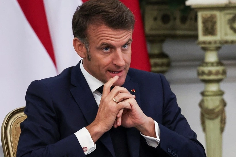 Tổng thống Pháp Emmanuel Macron. Ảnh: Reuters