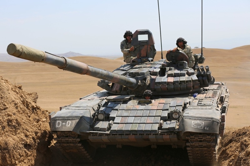 Xe tăng T-72 được Ấn Độ sử dụng trong chiến dịch tấn công Pakistan. Ảnh: National Interest