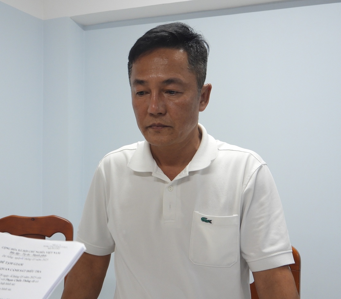 Phạm Chiến Thắng tại cơ quan công an