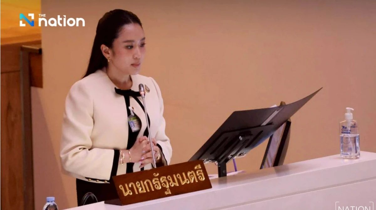 Thủ tướng Thái Lan Paetongtarn Shinawatra tại phiên họp Quốc hội_Nguồn: The Nation