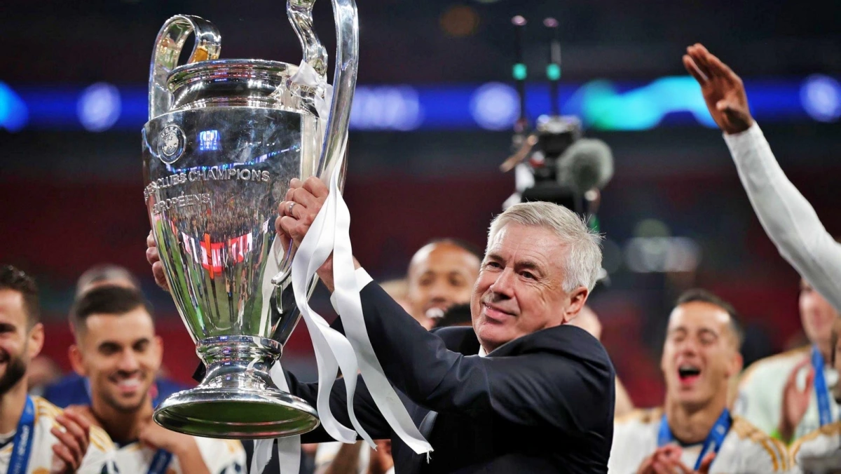Real Madrid xác nhận chia tay HLV Carlo Ancelotti. (Ảnh: Getty)