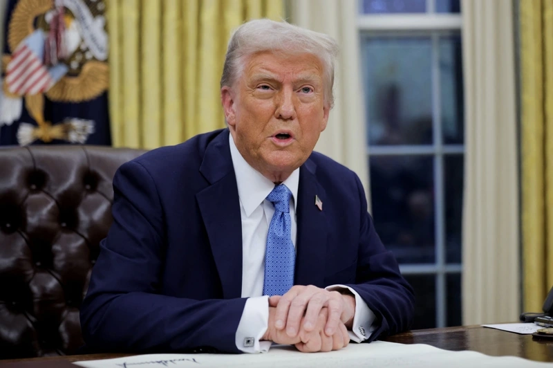 Tổng thống Mỹ Donald Trump. Ảnh: Reuters.