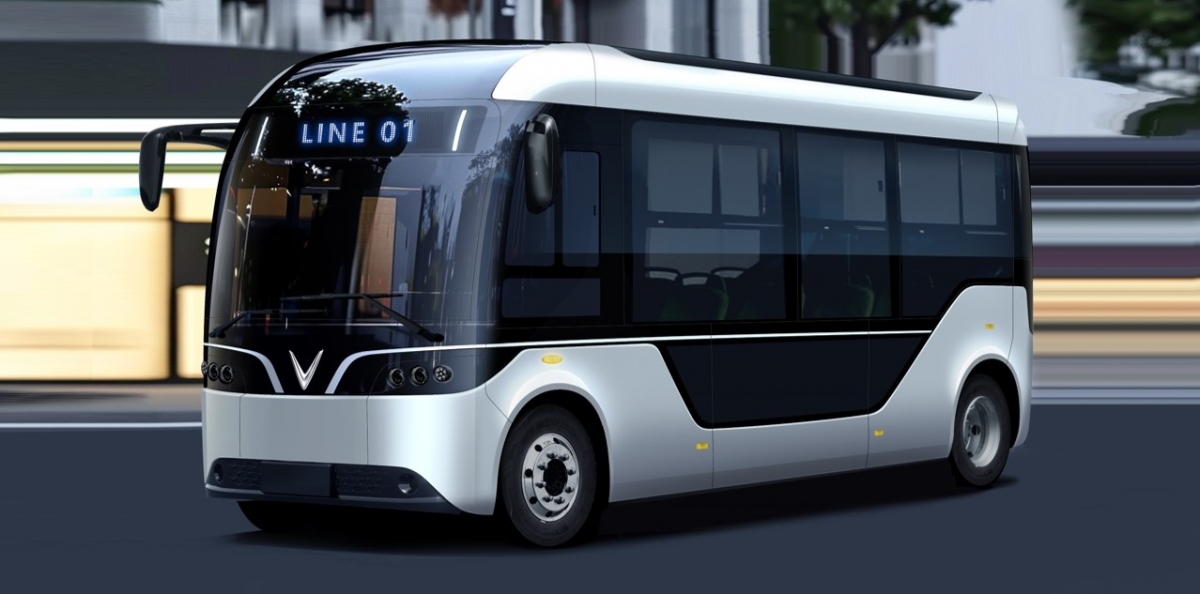 VinFast EB 6 là mẫu xe buýt điện cỡ nhỏ có chiều dài hơn 6m