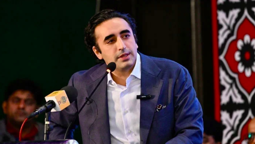 Chủ tịch Đảng Nhân dân Pakistan (PPP) Bilawal Bhutto- Zardari, người từng là Ngoại trưởng Pakistan được chọn đứng đầu phái đoàn ngoại giao đi thúc đẩy quan điểm của Pakistan về cuộc xung đột với Ấn Độ (Ảnh: Geo News)