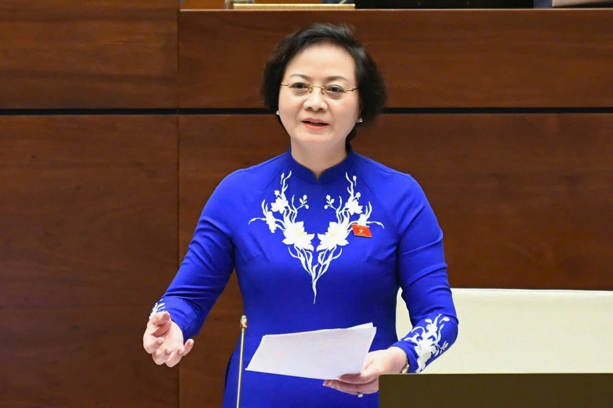 Bộ trưởng Bộ Nội vụ Phạm Thị Thanh Trà.