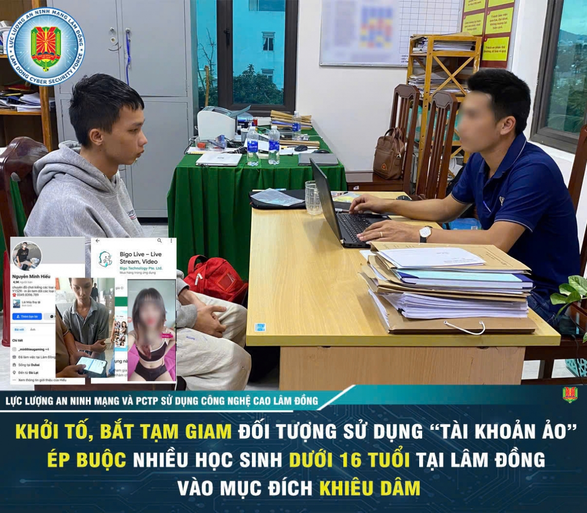 Công an tỉnh Lâm Đồng đang tiếp tục điều tra, làm rõ (ảnh công an cung cấp)