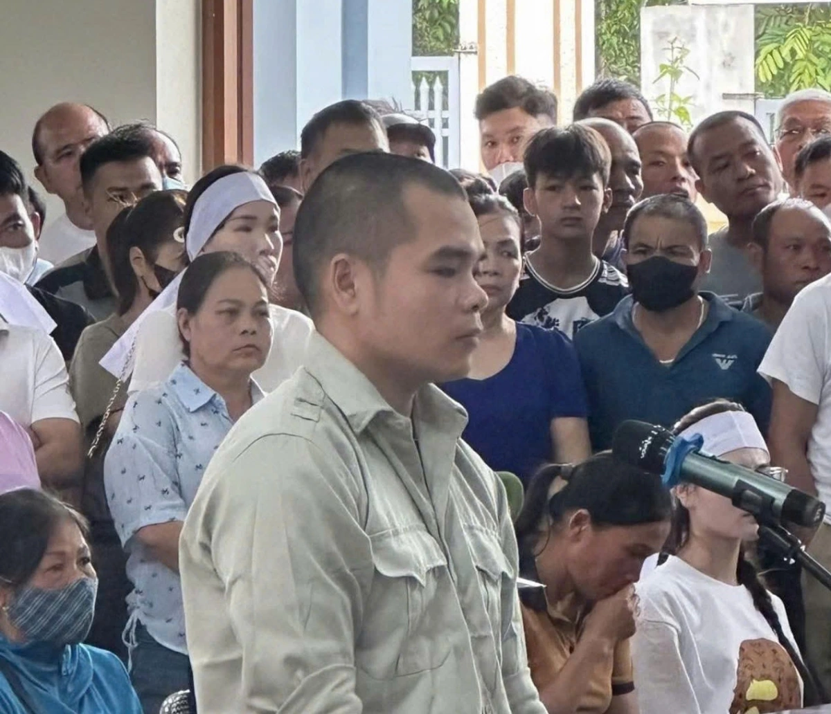 Bị cáo Lăng Văn Hiếu nhận mức án tử hình với tôi danh "Giết người, cướp tài sản"