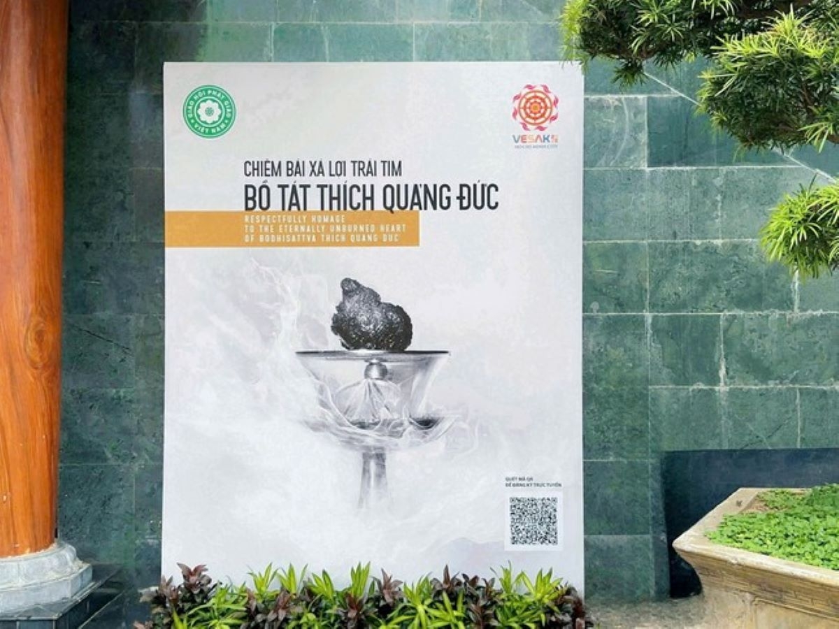 Việt Nam Quốc Tự được chọn làm nơi tôn trí xá lợi bồ tát Thích Quảng Đức