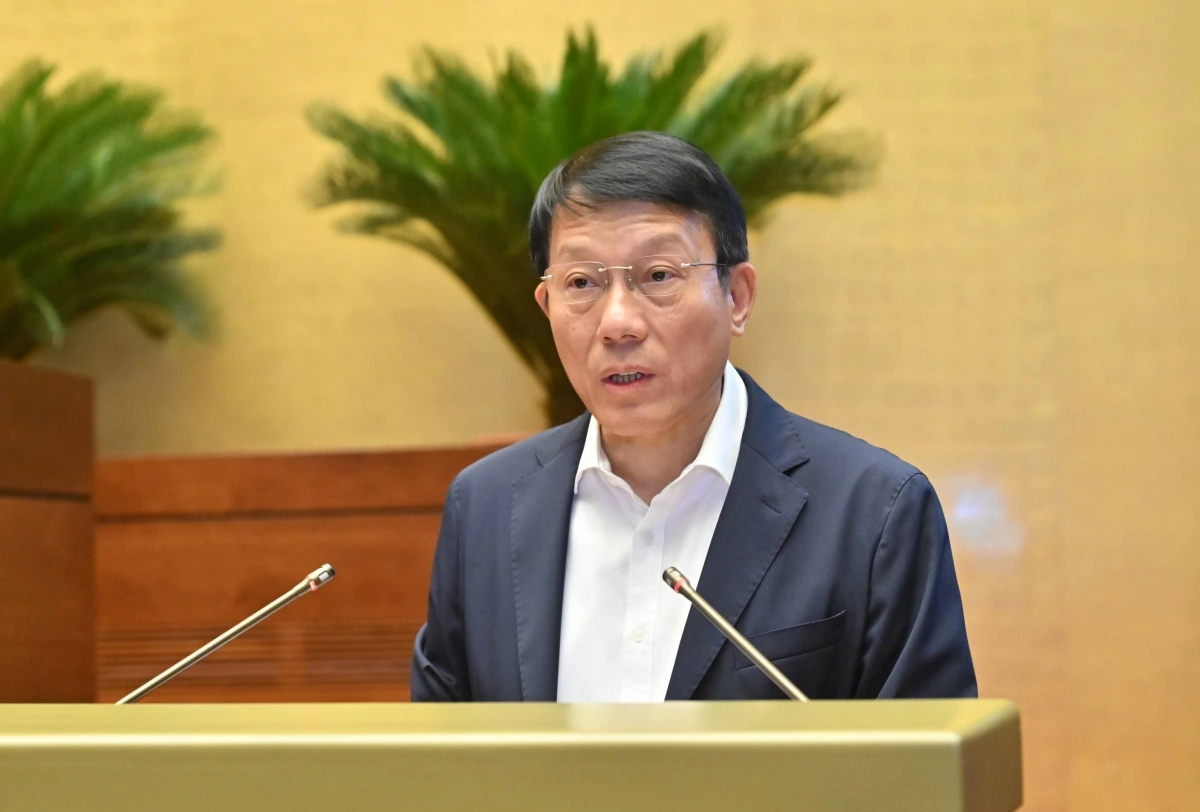 Đại tướng Lương Tam Quang, Bộ trưởng Bộ Công an. (Ảnh: Media Quốc hội)