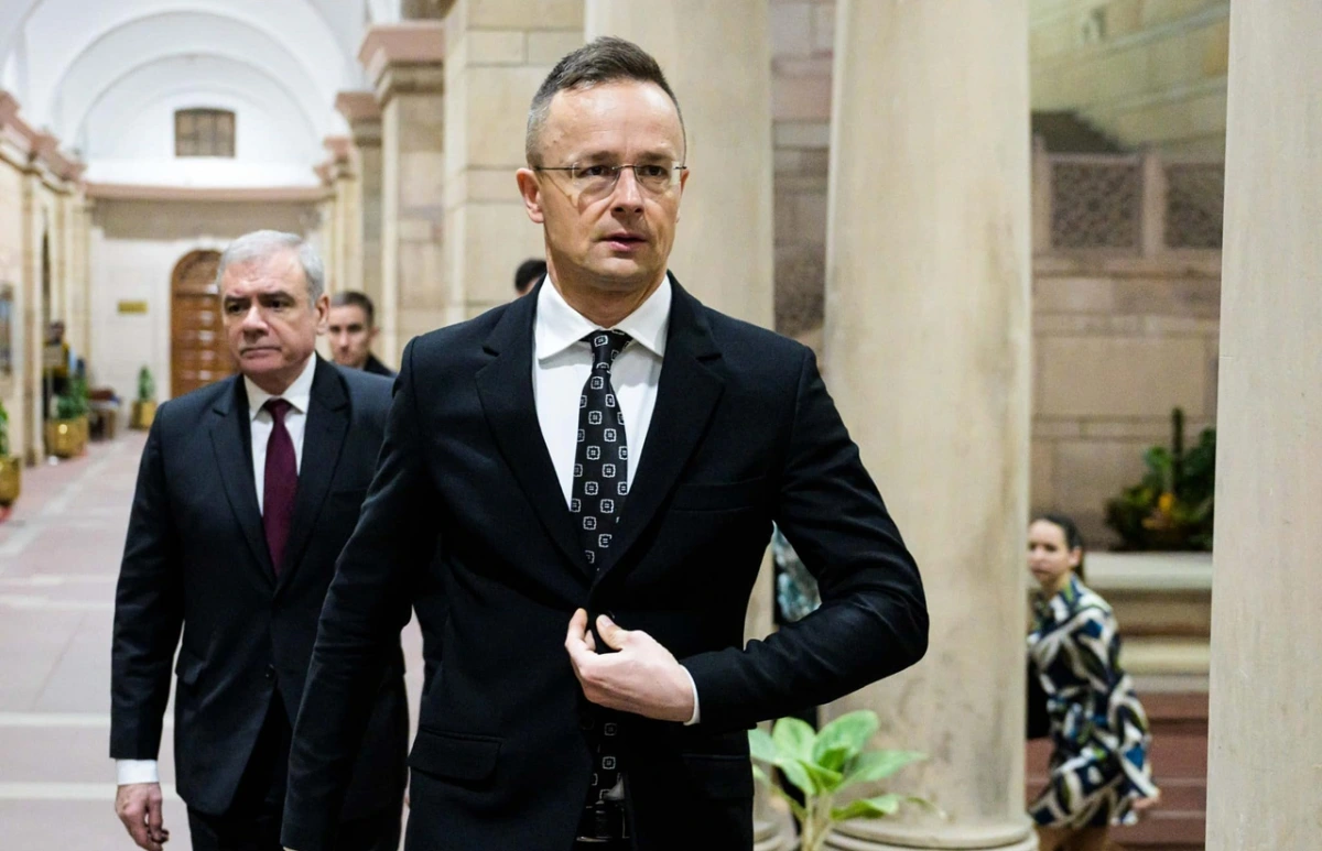 Bộ trưởng Ngoại giao và Thương mại Hungary Peter Szijjarto - Ảnh: Hungarytoday.hu