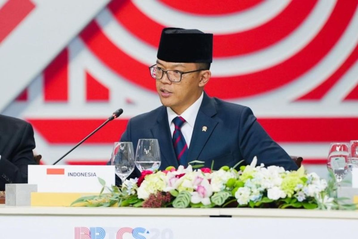 Bộ trưởng Ngoại giao Indonesia Sugiono. Nguồn ảnh:Reuters