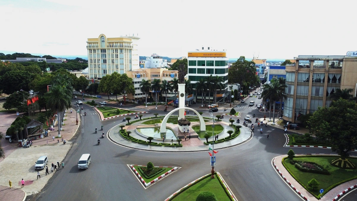 Thành phố Buôn Ma Thuột (Đắk Lắk), nơi làm việc mới của 1.000 cán bộ tỉnh Phú Yên sau hợp nhất hai tỉnh