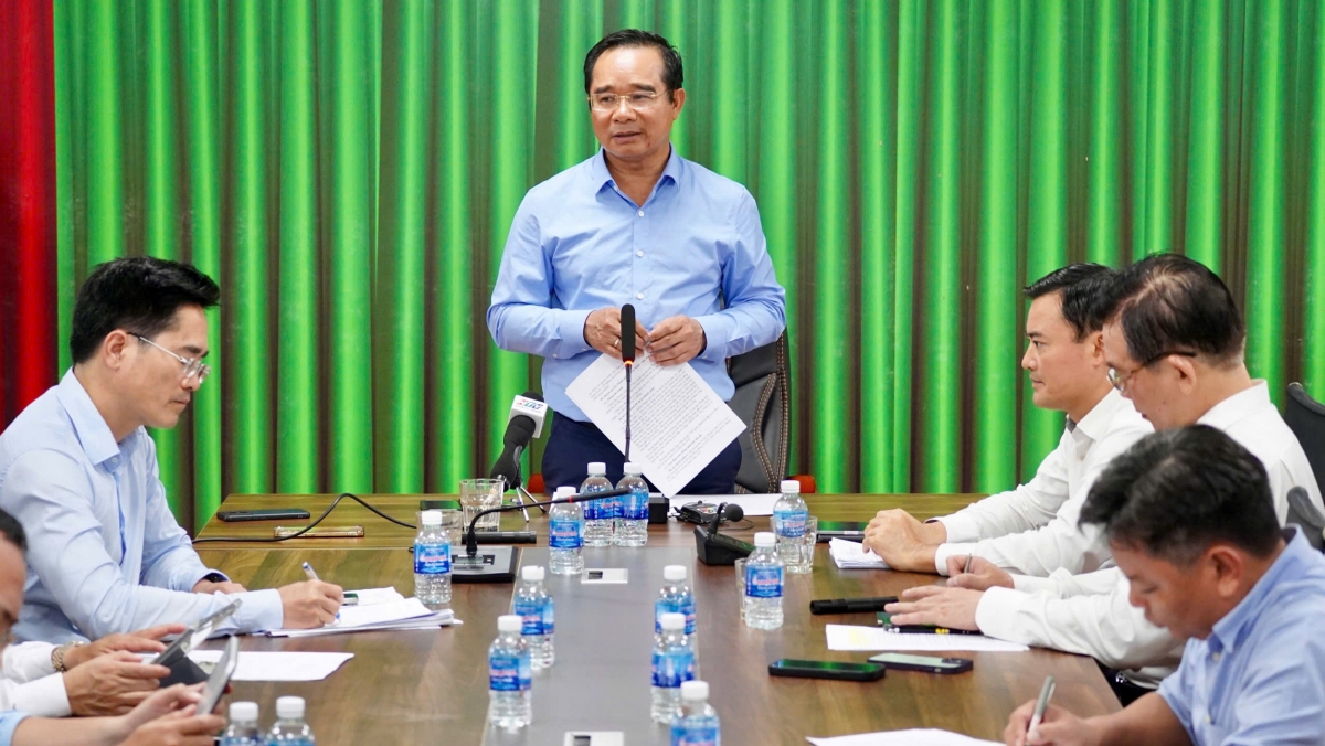 Chủ tịch UBND TP.HCM Nguyễn Văn Được (ảnh V.T)
