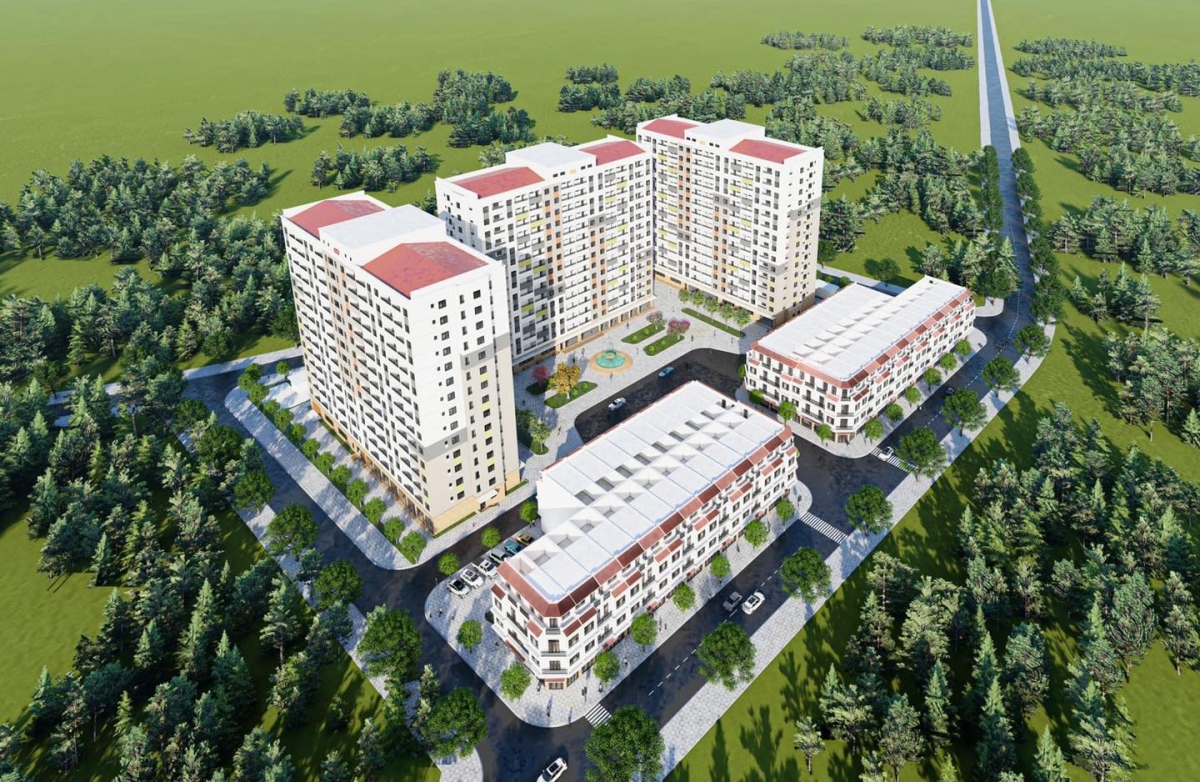 Chung cư Tân Thành Eco 3 nằm tại trung tâm phường Quảng Thắng.