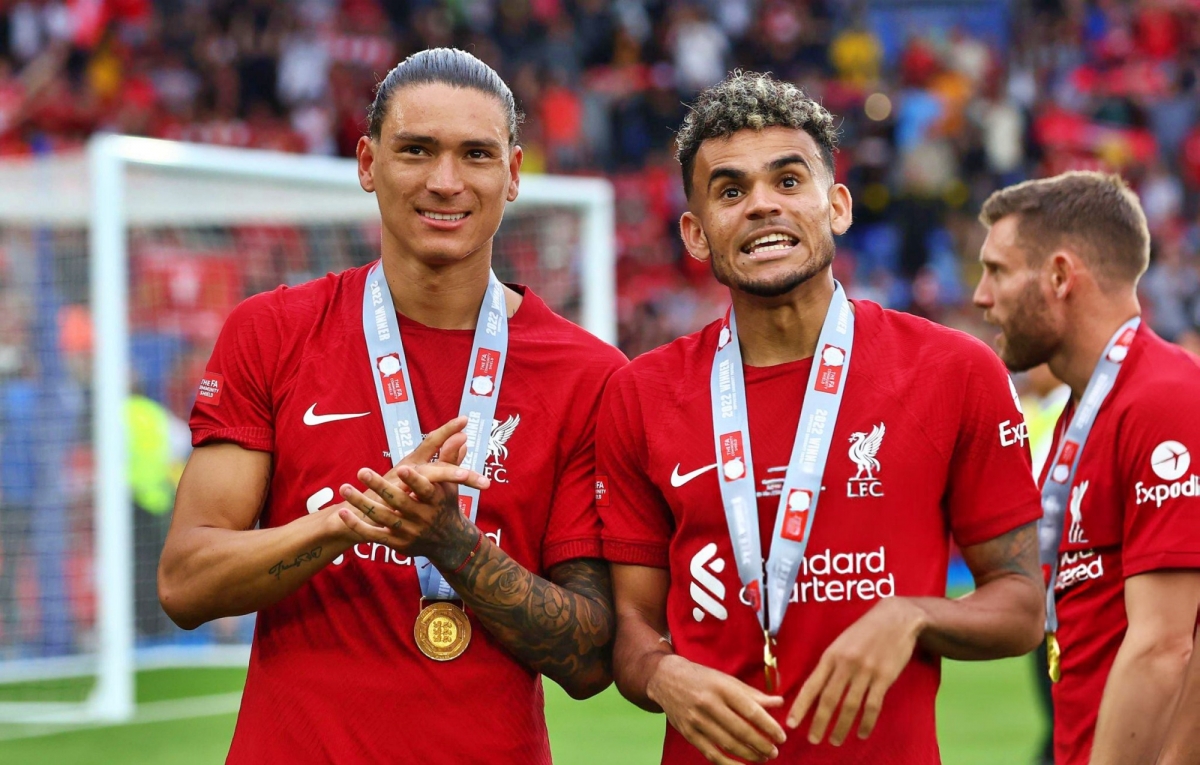 Darwin Nunez và Luis Diaz đang trong tầm ngắm của Al Hilal. (Ảnh: Getty)