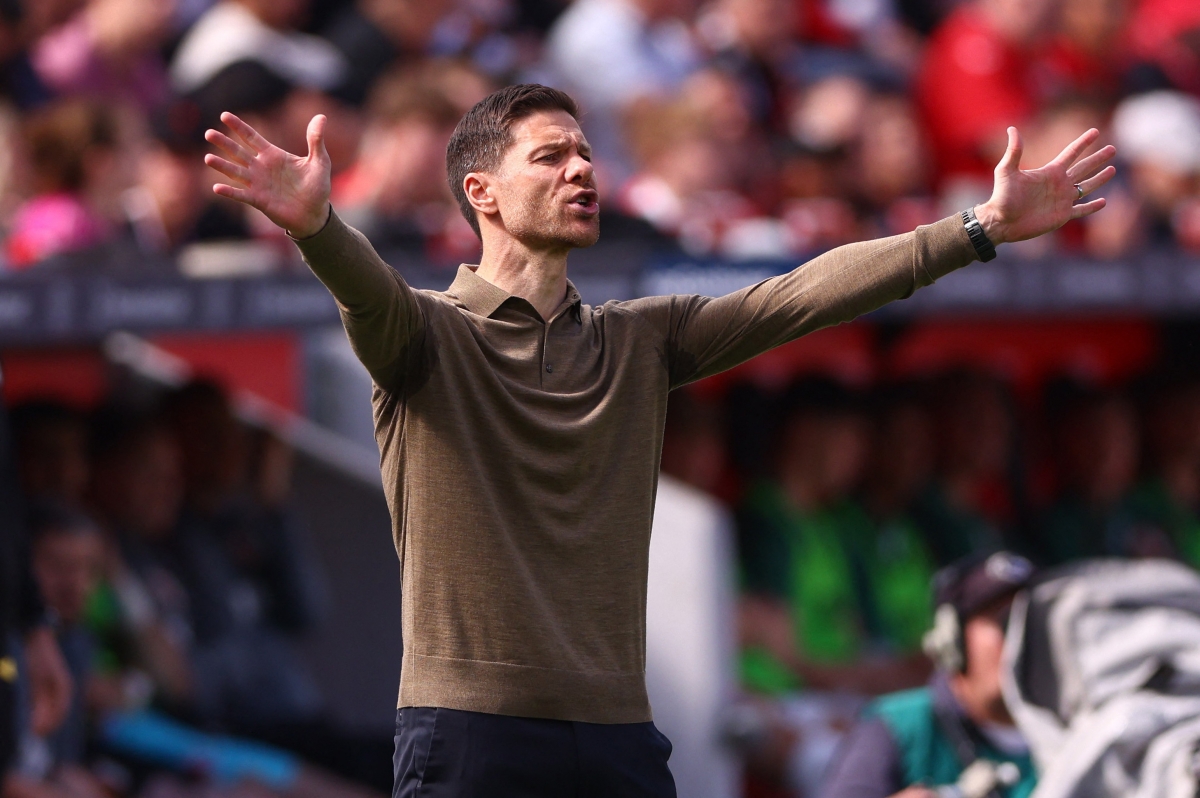 HLV Xabi Alonso thay HLV Ancelotti dẫn dắt Real Madrid (Ảnh: Reuters).