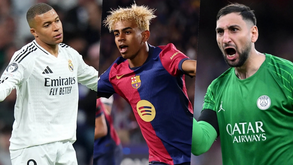 Top 10 cuộc đua Quả bóng Vàng 2025 theo xếp hạng của tờ GOAL gồm những gương mặt sau: