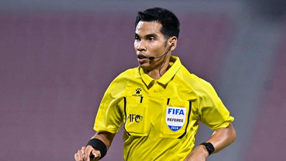 Trọng tài FIFA Thái Lan Wiwat Jumpaoon sẽ cầm còi trận đấu giữa CLB Đà Nẵng vs Bình Định tại vòng 22 V-League 2024/2025. (Ảnh: Getty)