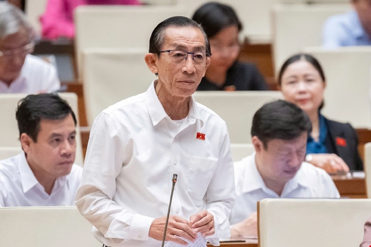 Đại biểu Trần Hoàng Ngân. 