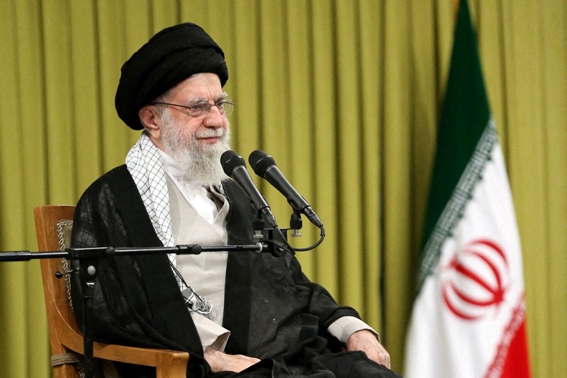 Đại giáo chủ Ali Khamenei. Ảnh Reuters