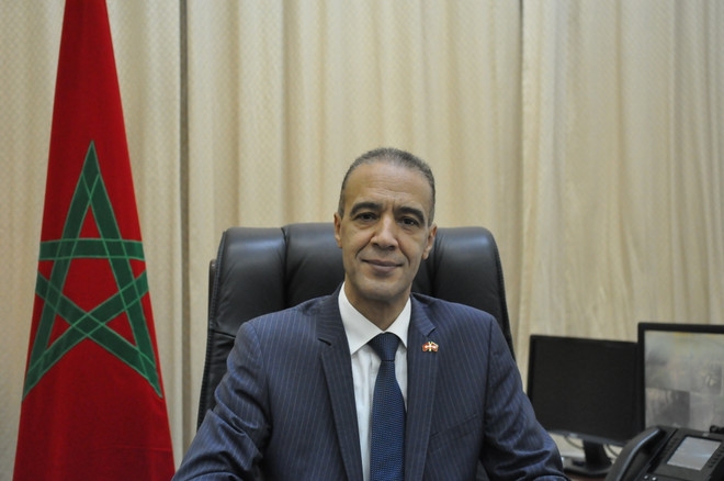 Đại sứ Morocco - Trưởng đoàn ngoại giao châu Phi tại Việt Nam, ông Jamale Chouaibi