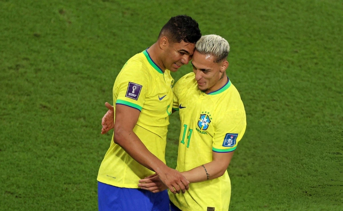 Casemiro và Antony tái xuất ĐT Brazil sau thời gian dài vắng bóng. (Ảnh: Getty)
