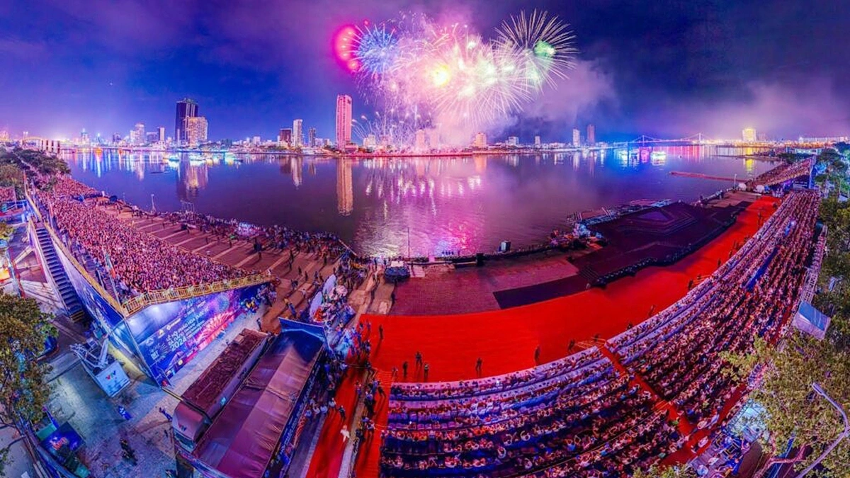 Điểm mới là của DIFF 2025 là sự kết hợp đỉnh cao giữa công nghệ, âm thanh ánh sáng nghệ thuật.