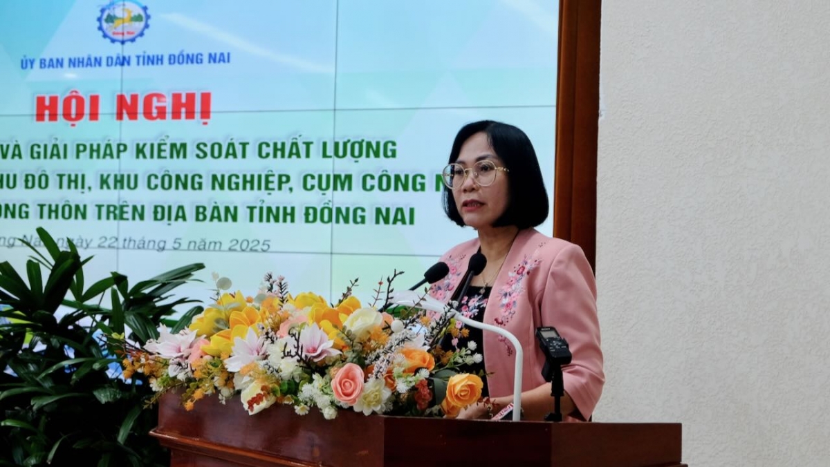 Bà Nguyễn Thị Hoàng - Phó Chủ tịch UBND tỉnh Đồng Nai (Ảnh: Duy Phương)