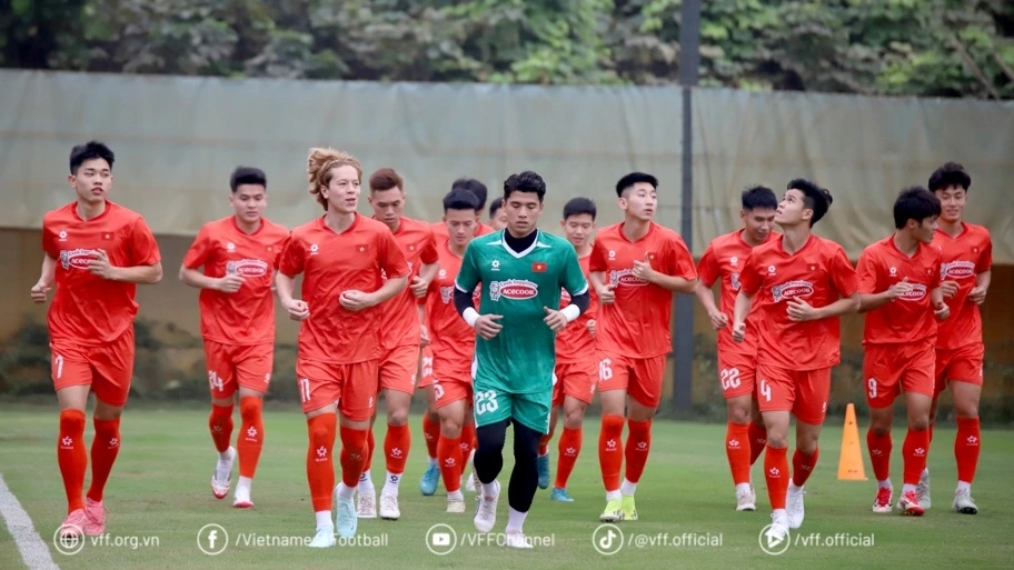 ĐT U23 Việt Nam được xếp vào nhóm hạt giống số 1 tại vòng loại U23 châu Á 2026. (Ảnh: VFF)