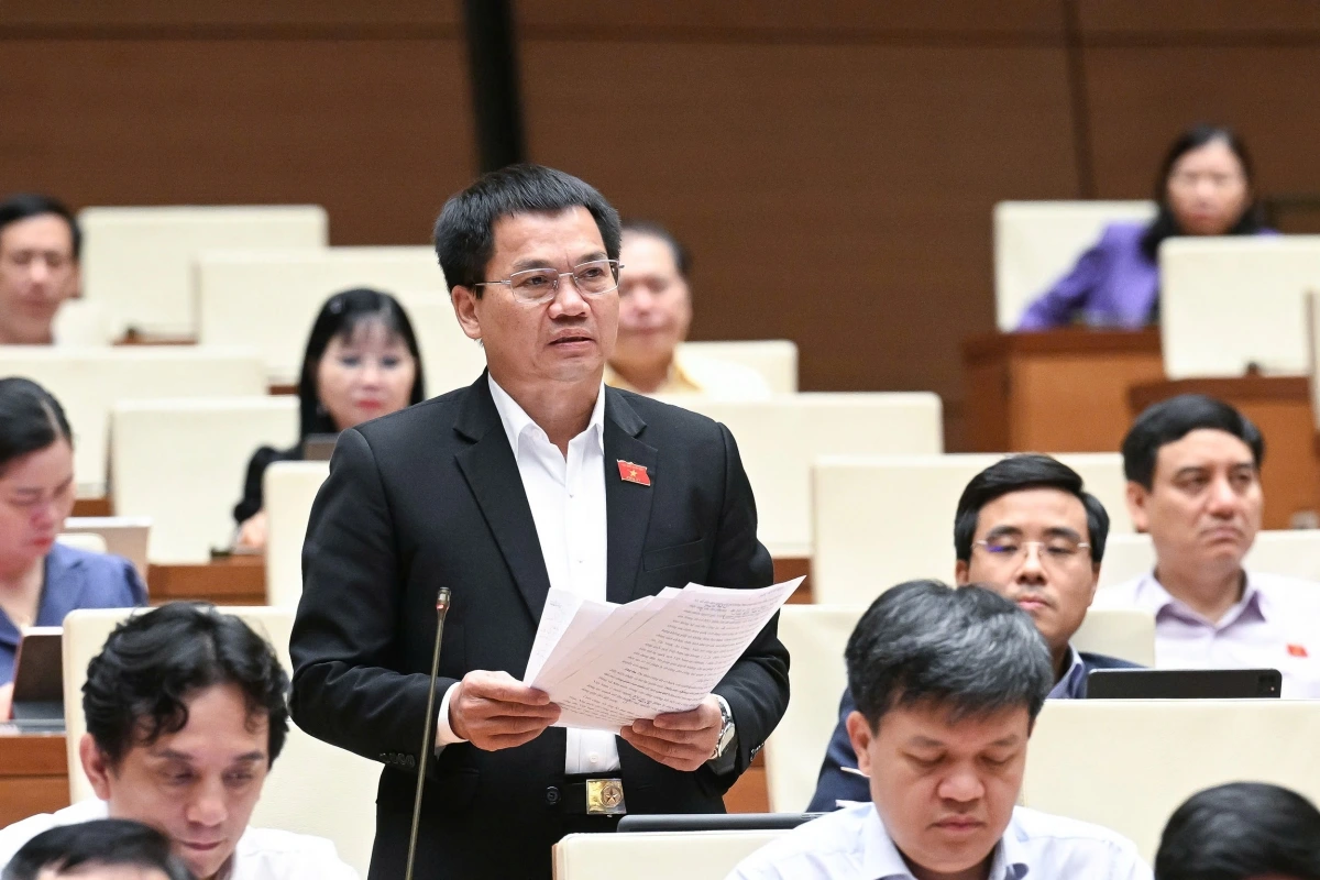 Đại biểu Dương Khắc Mai (Đoàn Đắk Nông). Ảnh: Quốc hội