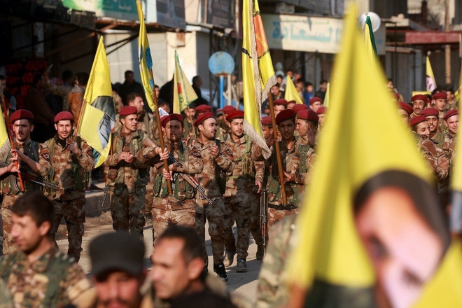 Các tay súng YPG. (Nguồn: Getty Images)