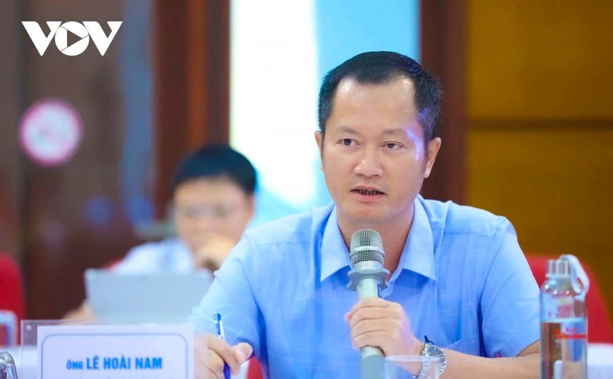 Ông Lê Hoài Nam - Phó Cục trưởng Cục Môi trường, Bộ Nông nghiệp và Môi trường